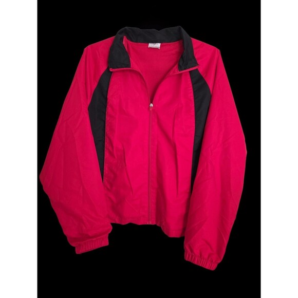 Danskin Now Women's Red & Black Track Jacket X-LARGE (16-18) - Picture 3 of 8
